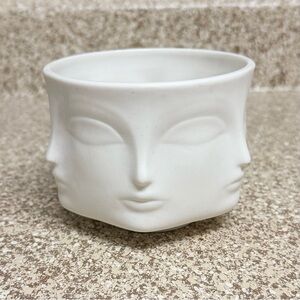 Vintage Artisan Jonathan Adler “Muse” Multi-Face Jewelry Trinket Holder NWOT